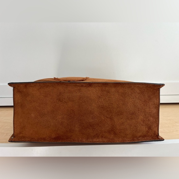 NWT REBECCA MINKOFF Darren Tote - Color: Rodeo (Brown or tan suede) - Picture 13 of 17